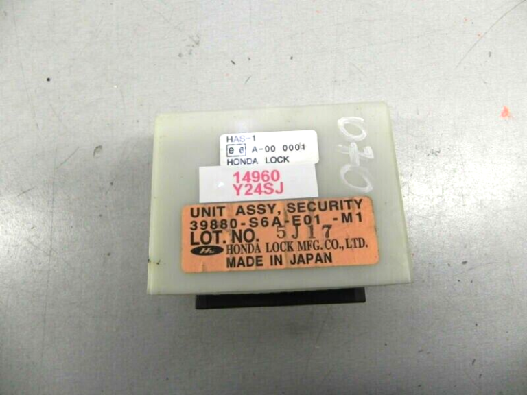 Honda vadības bloka signalizācijas sistēma ECU brīdinājuma vadības modulis 39880-S6A-E01-M1