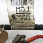 Opel Astra Zafira B Akumulatora vadu instalācija Akumulators 2.2 Z22YH 24468400 MDJ