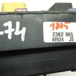 Opel Zafira B Astra H Drošinātāju kārbas atiestatīšana 93184656 13206747 GT