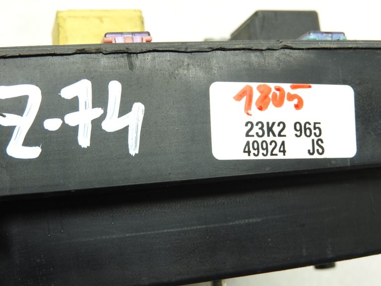 Opel Zafira B Astra H Drošinātāju kārbas atiestatīšana 93184656 13206747 GT