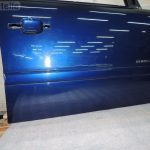Opel Zafira B durvju priekšējās labās puses durvis Z 21B UltraBlau priekšējās labās puses durvis