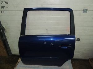 Opel Zafira B Aizmugurējās kreisās pasažieru durvis 21B / 4CU, GBK UltraBlue