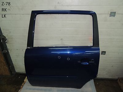 Opel Zafira B Rear left passenger door 21B / 4CU, GBK UltraBlue
