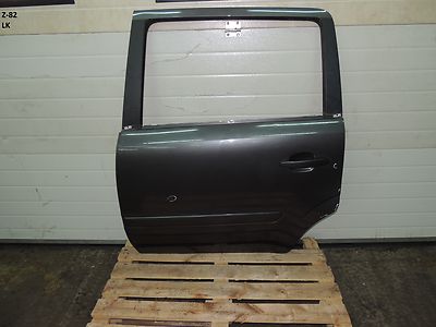 Opel Zafira B Door Rear Left Color 177 GAL Carbon Grey Door Rear Left