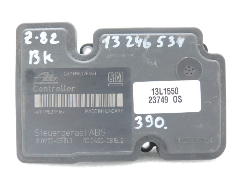 Opel Astra H Zafira B ABS vadības bloks vadības bloks vadības bloks vadības bloks 13246534 BK