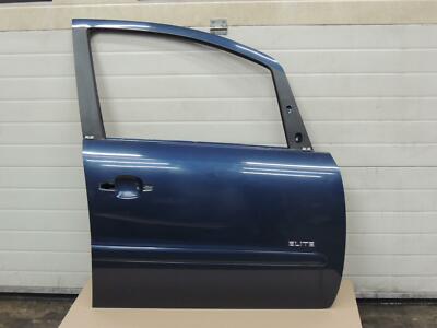 Opel Zafira B priekšējo durvju labo pusi krāsa 22A / GEU Ocean Blue Priekšējo durvju labo pusi