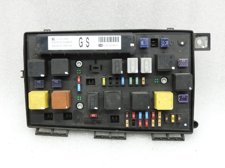 Opel Zafira B Astra H Drošinātāju kārbas atiestatīšana 93184656 13206746M GS