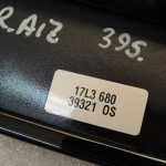 Opel Zafira C aizmugurējā kreisā vāka apdare melna