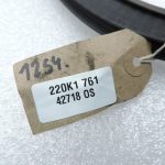 Opel Zafira C Priekšējais labās puses durvju blīvējums Durvju blīvējuma gumija 13259937 13259939