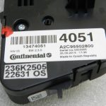 Opel Zafira C Klimata kontroles panelis Apkures kontroles panelis Apkures kontrolieris 13474051