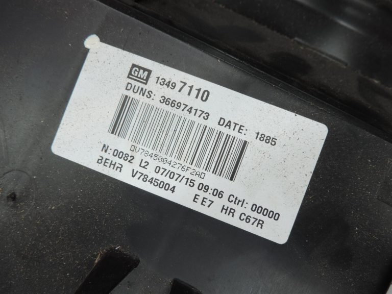 Opel Zafira C Sildītāja korpuss Apkures centrs Sildītāja serdeņa daļa BEHR 13497110 39141363