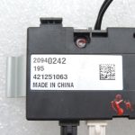 Opel Zafira C aizmugurējā loga antenas antenas pastiprinātājs 20940242
