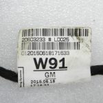 Opel Zafira C Aizmugurējās kreisās aizmugurējās durvis vadu instalācijas kabelis 20803233