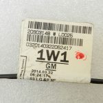 Opel Zafira C Aizmugurējās labās augšējās aizmugurējās durvis vadu instalācijas kabelis 20903148