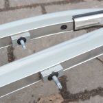 Opel Zafira C kombi jumta bagāžnieku komplekts sudraba krāsā 13279344 13279343