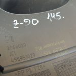 Opel Zafira C tuneļa konsole, centrālās konsoles aizmugurējais vāks 12V 2068029