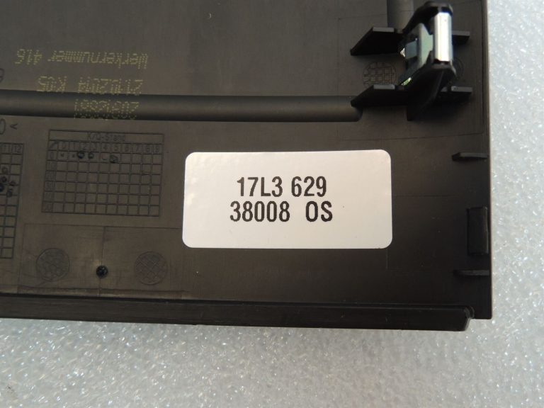 Opel Zafira C tuneļa konsole, centrālās konsoles aizmugurējais vāks 12V 2068029