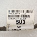 Opel Zafira C centrālā konsole, tuneļa konsole, 12 V strāvas vadu instalācija 20806269