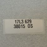 Opel Zafira C tuneļa konsoles aizmugurējā krūzes turētāja hromēts vāks 13361826