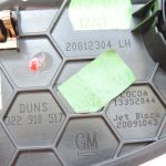 Opel Zafira C instrumentu paneļa kreisā skaļruņa vāks 20891043