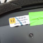 Opel Zafira C Priekšējā centrālā labā paneļa ventilācijas režģa ventilācijas sprausla 13427381
