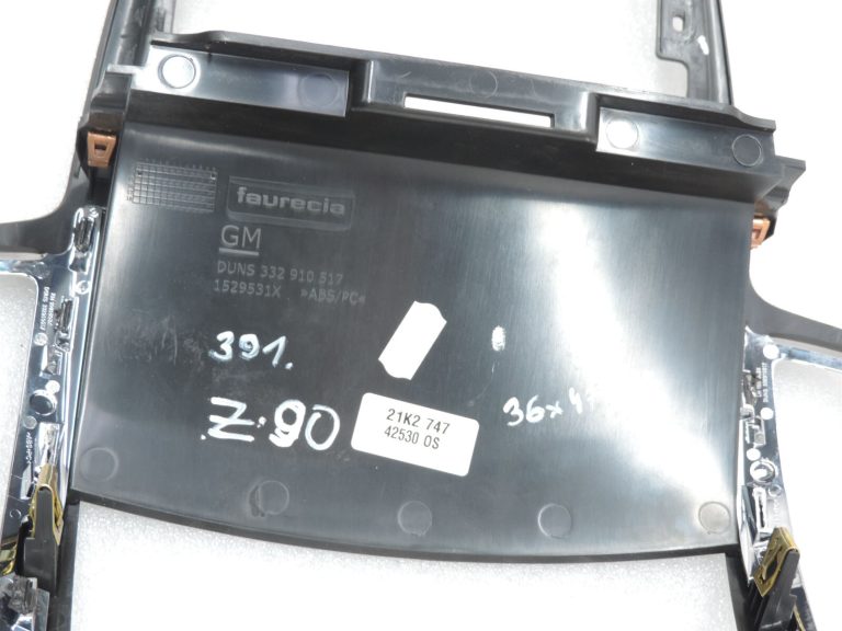 Opel Zafira C instrumentu paneļa radio displeja gaisa sprauslas vāks 13447290