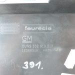 Opel Zafira C instrumentu paneļa radio displeja gaisa sprauslas vāks 13447290