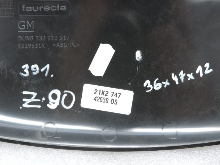 Opel Zafira C instrumentu paneļa radio displeja gaisa sprauslas vāks 13447290
