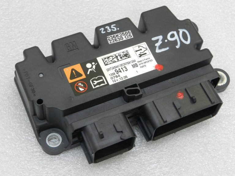 Opel Astra J Meriva B Zafira C Gaisa spilvenu vadības bloks Airbag ECU 13589413