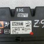 Opel Astra J Meriva B Zafira C Gaisa spilvenu vadības bloks Airbag ECU 13589413
