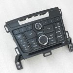 Opel Zafira C CD 400 Plus radio vadības panelis Jet Black 13435410