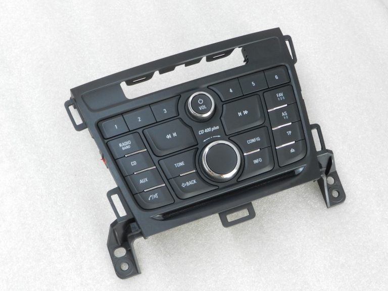 Opel Zafira C CD 400 Plus radio vadības panelis Jet Black 13435410