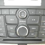 Opel Zafira C CD 400 Plus radio vadības panelis Jet Black 13435410