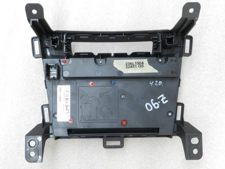 Opel Zafira C CD 400 Plus radio vadības panelis Jet Black 13435410