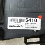 Opel Zafira C CD 400 Plus radio vadības panelis Jet Black 13435410