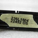 Opel Zafira C avārijas signalizācijas slēdzis centrālā bloķēšanas slēdzis 20934759