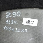 Opel Zafira C Bagāžas nodalījuma grīda Bagāžas nodalījuma paklājs Paklājs 7-vietīgs 13366364
