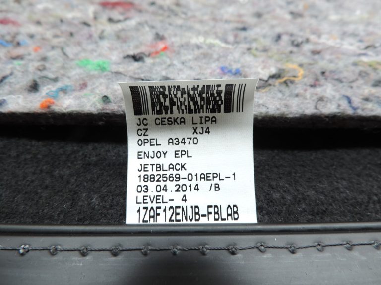 Opel Zafira C priekšējo kreiso sēdekļu atzveltne bez apsildes TAGR 13296544