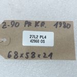 Opel Zafira C priekšējo kreiso sēdekļu atzveltne bez apsildes TAGR 13296544