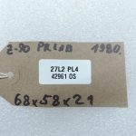 Opel Zafira C Priekšējie labie sēdekļi Atzveltne bez apsildes TAGR 13296546