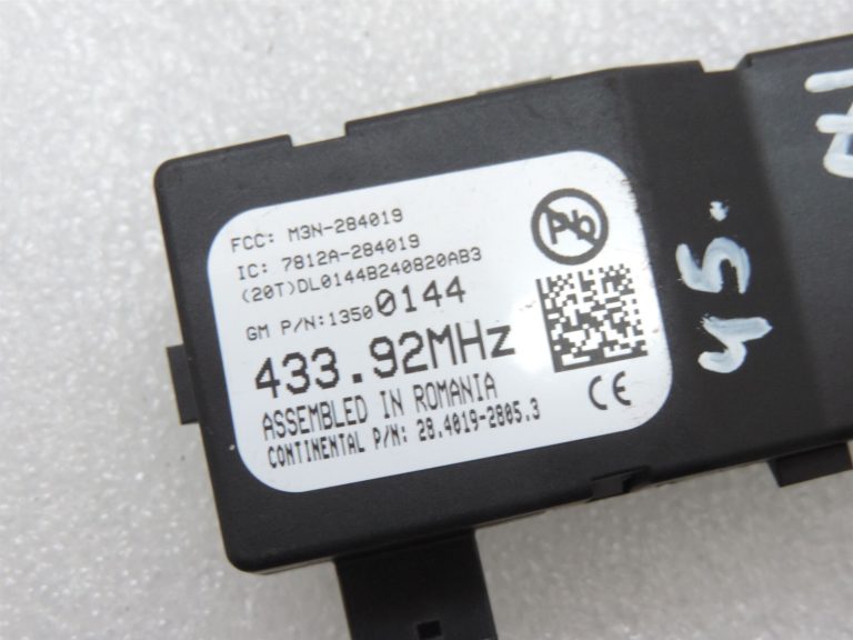 Opel Astra J Zafira C tālvadības radio atslēgas uztvērēja vadības bloks 433.92MH