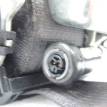 Opel Zafira C Priekšējais kreisais drošības jostas spriegotājs melns 13394803