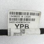 Opel Zafira C Aizmugurējo kreiso durvju instalācijas kabelis 13438222