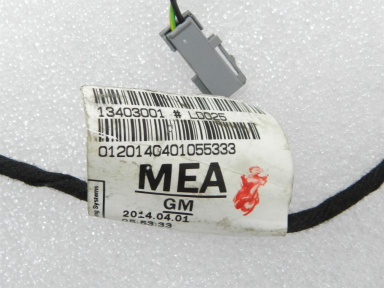 Opel Zafira C Aizmugurējās kreisās aizmugurējās durvis vadu instalācijas kabelis 13403001