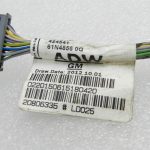 Opel Zafira C salona jumta vadu instalācijas kabelis 20806335
