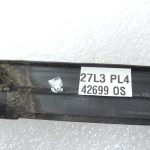 Opel Zafira C Priekšējā kreisā loga līstes Durvju līstes Melnas krāsas