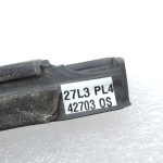 Opel Zafira C Aizmugurējā kreisā loga līstes Durvju līstes Melns