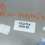 Opel Zafira C Priekšējais labās A-svārstgstikla vāks Light Titanium 39039151