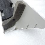 Opel Zafira C Priekšējais labās A-svārstgstikla vāks Light Titanium 39039151