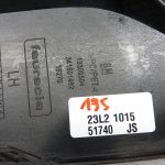 Oriģinālā kreisās puses ventilācijas reste Grila bamperis OPEL ZAFIRA TOURER C